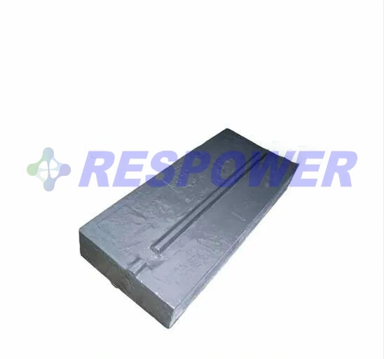 Mining Machine Cast Steel Wear Jaw Crusher Spare Parts